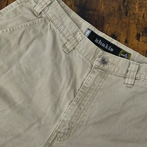 Vintage Levis Silvertab Kahkis Trooper Pants Mens 36x34 Cargo Baggy Y2K 90s